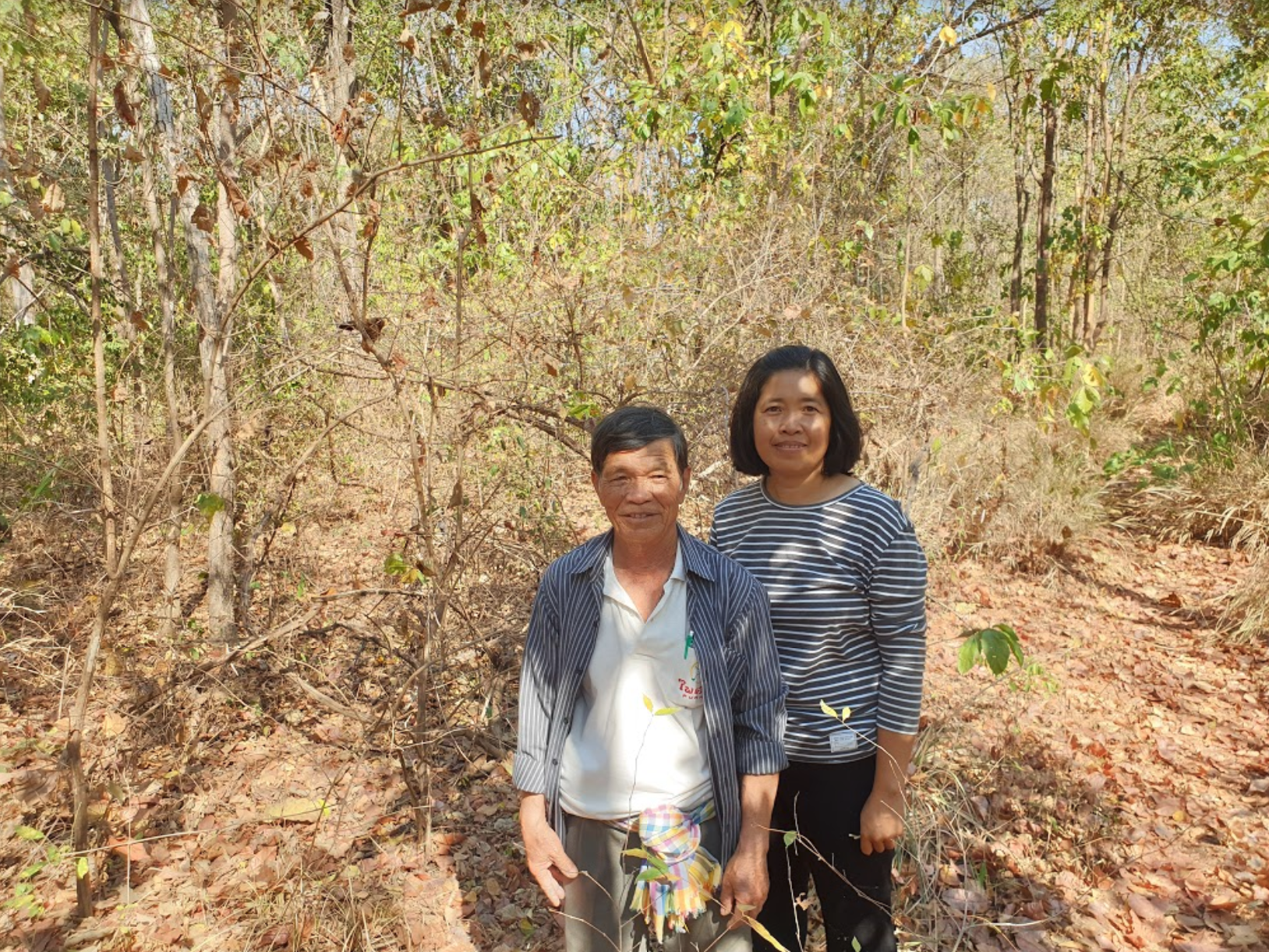 Uncle Nawm’s community forest in Thailand